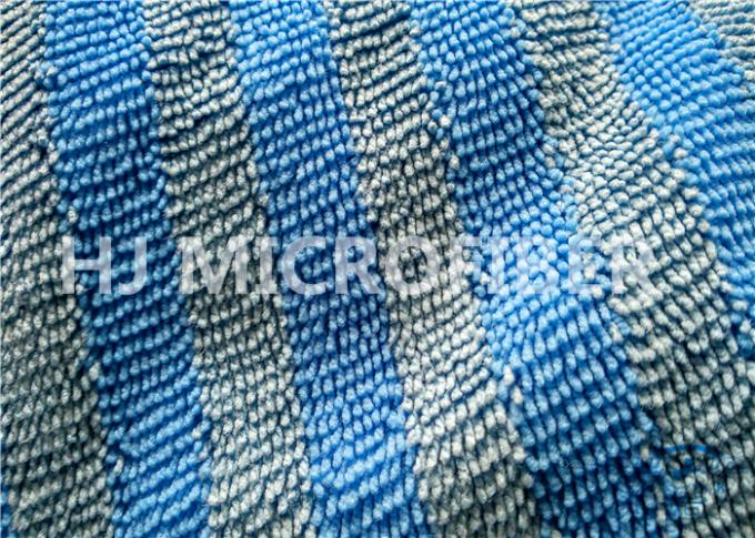 Подгонянные широкие ткани Microfiber Mop голубой нашивки для продуктов чистки