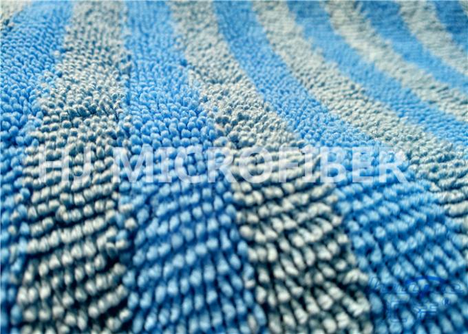 Microfiber связанное Warp голубое переплело ткань кучи для ветоши/сыпни, ткани полиэфира