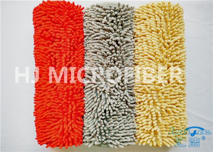 Серый цвет полового коврика кухни Microfiber Non-Выскальзования затыловки большого синеля плюша резиновый