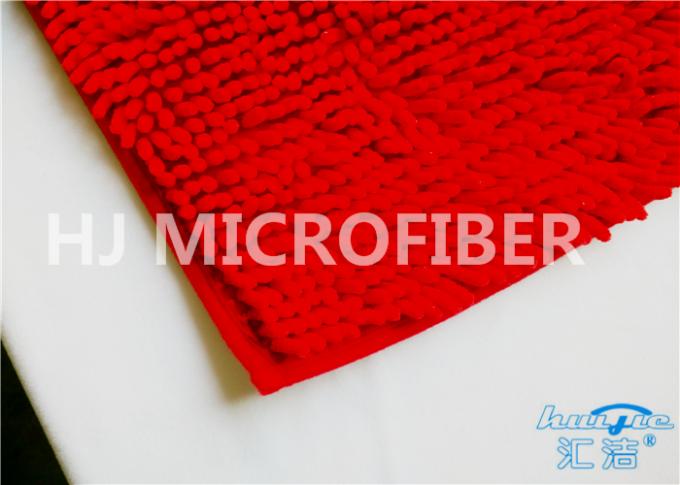 Циновка ухода за больным OEM супер мягкая/супер absorbent циновка ванны в красном цвете 14" x 20"