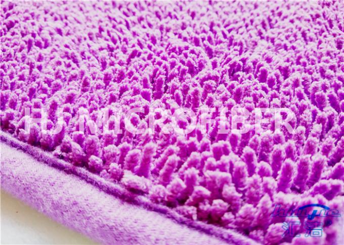 Циновка для домашней пользы, циновка Microfiber Non-Выскальзования пурпуровая ванны Microfiber