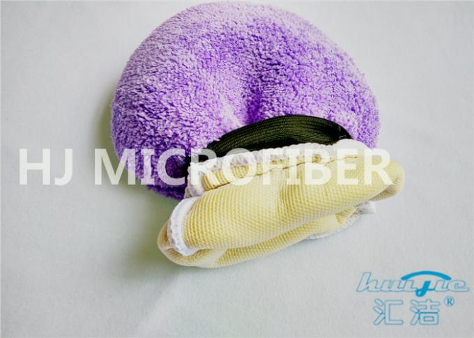Перчатка чистки автомобиля Microfiber ватки плюша/перчатка 100% Microfibre супер Handmade
