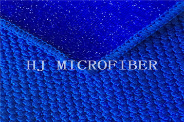 Ткань Перал голубого жаккарда ткани чистки Микрофибер цвета большая форменная с твердотянутым проводом ПП