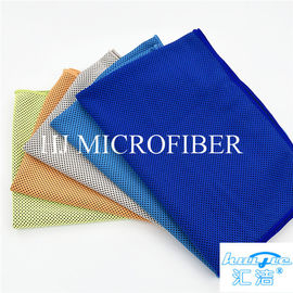 Цвета ткани чистки Микрофибер фабрики полотенце 40*60км квадрата пляжа сразу голубого красочное