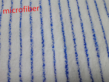 ткань пола ватки коралла ткани чистки Микрофибер провода ширины 150км голубая сплетенная