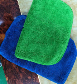 Ватки коралла Микрофибер полотенца кухни автомобиля зеленой красочной шить 26*36км 600гсм