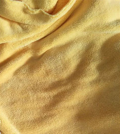 ватка 150Д/144Ф коралла желтого цвета ткани чистки ширины 550гсм Микрофибер 150км