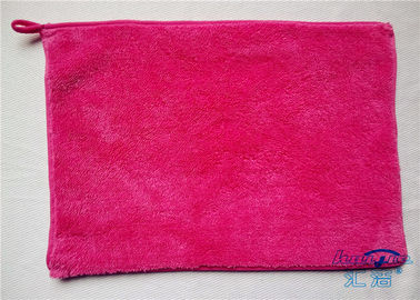High-density пушистый красный цвет полотенец кухни Microfiber ватки, полотенце воды Absorbing
