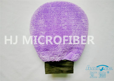 Перчатка чистки автомобиля Microfiber ватки плюша/перчатка 100% Microfibre супер Handmade