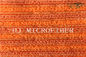 Ткань ткани чистки Микрофибер большая Перал Суперпол оранжевого цвета с твердотянутым проводом