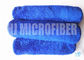 Полотенце ватки коралла Миксрофибер полотенца руки цвета супер Абсорбенси голубое для кухни