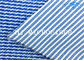 Голубая смешанная белая ткань ткани чистки твердотянутого провода ткани Микрофибер Терри цвета