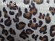 Выскальзывание нового прямоугольника украшения дома полового коврика печати леопарда дизайна анти-