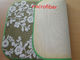 Позеленейте напечатанный ковер циновки пены памяти ванной комнаты пола циновки 40*60 Микрофибер цветка