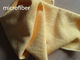Полотенце чистки 40*40 полиэстер жемчуга желтого цвета ткани Микрофибер большое