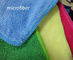 Ткань стеклянной чистки автомобиля ткани Терри ширины Микрофибер 260гсм зеленая красочная 150км