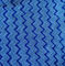 Моп искривления 80/20 формы в зигзага Микрофибер голубой переплел ширину 550гсм ткани 150км