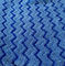 Моп искривления 80/20 формы в зигзага Микрофибер голубой переплел ширину 550гсм ткани 150км