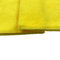 Связанный искривлением полиамид полиэстера ткани Microfiber очищая желтый пущенный по трубам 40x40