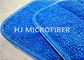 Mop пола Microfiber голубого 80% полиэстер коммерчески прокладывает с
