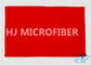 Красная пушистая Eco-Содружественная циновка Microfiber сильно absorbent с нутряной пеной