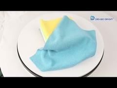 Подгонянная ткань чистки Microfiber для очищая целей