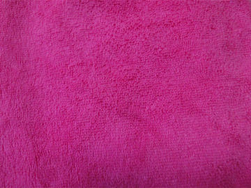Красное красочное полотенце чистки домочадца Microfiber ткани ткани Терри 50*60 искривления