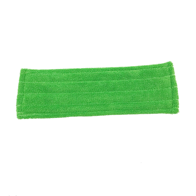Пряжки металла кучи извива закрепляют пусковую площадку 18&quot; Refill Mop Microfiber плоскую зеленый