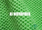 Зеленая ткань чистки Microfiber картины жаккарда перлы полиэфира/полиамида большая с сильной абсорбциой