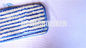 Голубой белой покрашенный нашивкой Mop закрутки Microfiber пряжи возглавляет Eco содружественное, плотность 500gsm