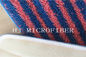 Красная и голубая нашивка Микрофибер покрашенное пряжей переплела пусковые площадки замены Моп голов Моп ткани для домашней чистки
