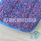Пурпурный смешанный голубой цвет покрасил Мопс пряжи для домашней ткани кучи извива 20% полиамид 80% полиэстер чистки