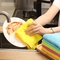 Одежда вещество-поглотителя полотенец блюда Microfiber мягкая супер и чистки кухни корпии свободная от