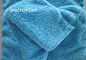 Микрофибер ватки коралла 300гсм 30 * 30км ткань чистки кухни руки автомобиля голубой супер мягкая