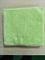 полотенца кухни ватки коралла утески зеленого цвета 600гсм 40*40км Микрофибер ультразвуковые
