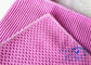 Розовая супер absorbent очищая ткань 16&quot; Microfiber x 16&quot;, полотенца чистки Microfiber