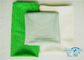 Глянцеватая ровная зеленая ткань стеклянной чистки Microfiber для зеркал, экранов
