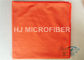 Ткани чистки Орандж автомобиля Microfiber полиэфира, полотенца автомобиля Microfiber суша