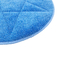 округлая форма пряжи PadsTwist Mop Microfiber диаметра 48cm голубая влажная