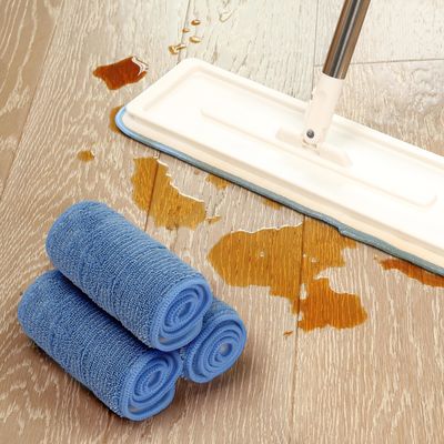 Подушечки для швабры из микрофибры Высокоабсорбирующие скрученные подушечки для влажной уборки из микрофибры для мытья полов
