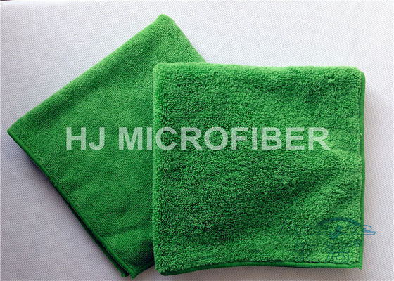 Ткань Microfiber плюша OEM многоразовая для очищать двойную кучу, 45 x 45cm